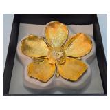 Mint in Box Vintage Mid Century Sectional Metal "Party" Flower