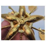 Mint in Box Vintage Mid Century Sectional Metal "Party" Flower