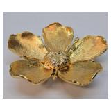 Mint in Box Vintage Mid Century Sectional Metal "Party" Flower