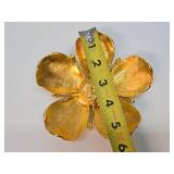 Mint in Box Vintage Mid Century Sectional Metal "Party" Flower