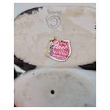 Mid Century Chicken & Rooster Ceramic Trays / Dishes