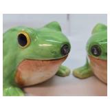 Group of Assorted Frog Decor