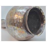 Antique Hammered Copper Middle Eastern Pitcher - 20"