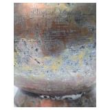 Antique Hammered Copper Middle Eastern Pitcher - 20"