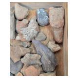 Large Group of Genuine Pre-Columbian Clay Artifacts Pieces etc