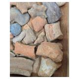 Large Group of Genuine Pre-Columbian Clay Artifacts Pieces etc