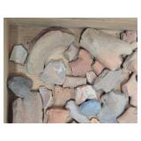 Large Group of Genuine Pre-Columbian Clay Artifacts Pieces etc