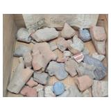 Large Group of Genuine Pre-Columbian Clay Artifacts Pieces etc