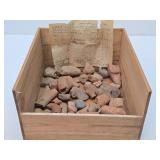 Large Group of Genuine Pre-Columbian Clay Artifacts Pieces etc