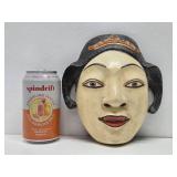 Wonderful Old Genuine Vintage Carved Oriental Theater Mask