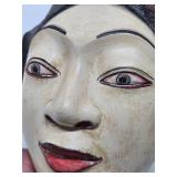 Wonderful Old Genuine Vintage Carved Oriental Theater Mask