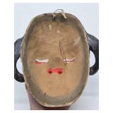 Wonderful Old Genuine Vintage Carved Oriental Theater Mask