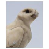 Early Antique Hand Carved Marble Eagle/Bird