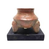 Exceptional Ancient Pre-Columbian, Mesoamerican etc Pottery Collection #6 - Rattle Leg Pre-Columbian Tripod Bowl