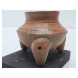 Exceptional Ancient Pre-Columbian, Mesoamerican etc Pottery Collection #6 - Rattle Leg Pre-Columbian Tripod Bowl