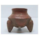 Exceptional Ancient Pre-Columbian, Mesoamerican etc Pottery Collection #6 - Rattle Leg Pre-Columbian Tripod Bowl
