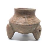 Exceptional Ancient Pre-Columbian, Mesoamerican etc Pottery Collection #6 - Rattle Leg Pre-Columbian Tripod Bowl