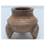 Exceptional Ancient Pre-Columbian, Mesoamerican etc Pottery Collection #6 - Rattle Leg Pre-Columbian Tripod Bowl