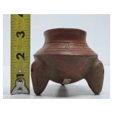 Exceptional Ancient Pre-Columbian, Mesoamerican etc Pottery Collection #6 - Rattle Leg Pre-Columbian Tripod Bowl