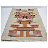 Vintage Handmade Wool Inca Rug / Tapestry