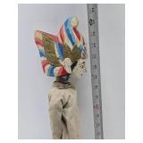 Large Old Vintage Handmade Carved Indonesian Marionette