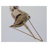 Large Old Vintage Handmade Carved Indonesian Marionette
