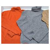4 Quality Genuine Cashmere Ladies Sweaters - Size Small