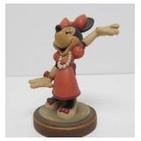 Limited Edition MINNIE MOUSE Carved Wood Disney Figure by Anri