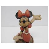 Limited Edition MINNIE MOUSE Carved Wood Disney Figure by Anri