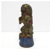 Original Antique Cast Iron Circus Lion Coin Bank