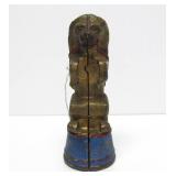 Original Antique Cast Iron Circus Lion Coin Bank