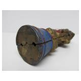 Original Antique Cast Iron Circus Lion Coin Bank