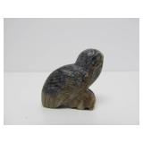 2 Carved Picasso Marble Zuni Fetishes by Vivella Cheama