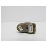 2 Carved Picasso Marble Zuni Fetishes by Vivella Cheama