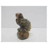 2 Carved Picasso Marble Zuni Fetishes by Vivella Cheama