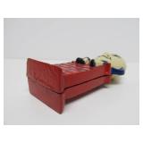 2 Heavy Cast Iron Coin Banks - Sailor & Humpty Dumpty