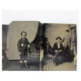 Group of Early Antique Tintype Photographs