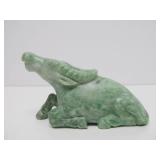 Group of Jade & other Carved Green Stone Items