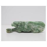 Group of Jade & other Carved Green Stone Items