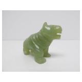 Group of Jade & other Carved Green Stone Items