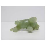 Group of Jade & other Carved Green Stone Items