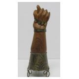 Carved Wood Gerson Bahia Style Hand Sculpture