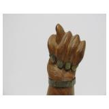 Carved Wood Gerson Bahia Style Hand Sculpture