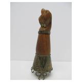 Carved Wood Gerson Bahia Style Hand Sculpture