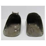 Antique Brass "Shoe-Form" Brass Horse Stirrups
