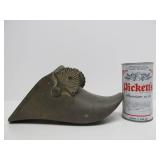 Antique Brass "Shoe-Form" Brass Horse Stirrups