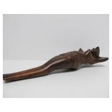 Vintage Figural Nude Wooden Nutcracker