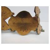 Excellent Large Vintage Southwestern Copper & Malachite Necklace