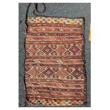 Excellent Vintage Handmade Wood Rug / Tapestry