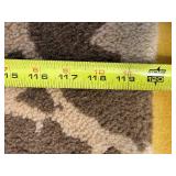 Great Looking LARGE Vintage "Cabin Crafts" Area Rug